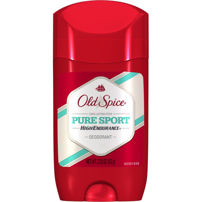 Old Spice High Endurance Pure Sport Deodorant For Men, 2.25 Oz
