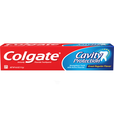 Colgate Toothpaste Anticavity Fluoride Cavity Protection Great Regular Flavor Paste
