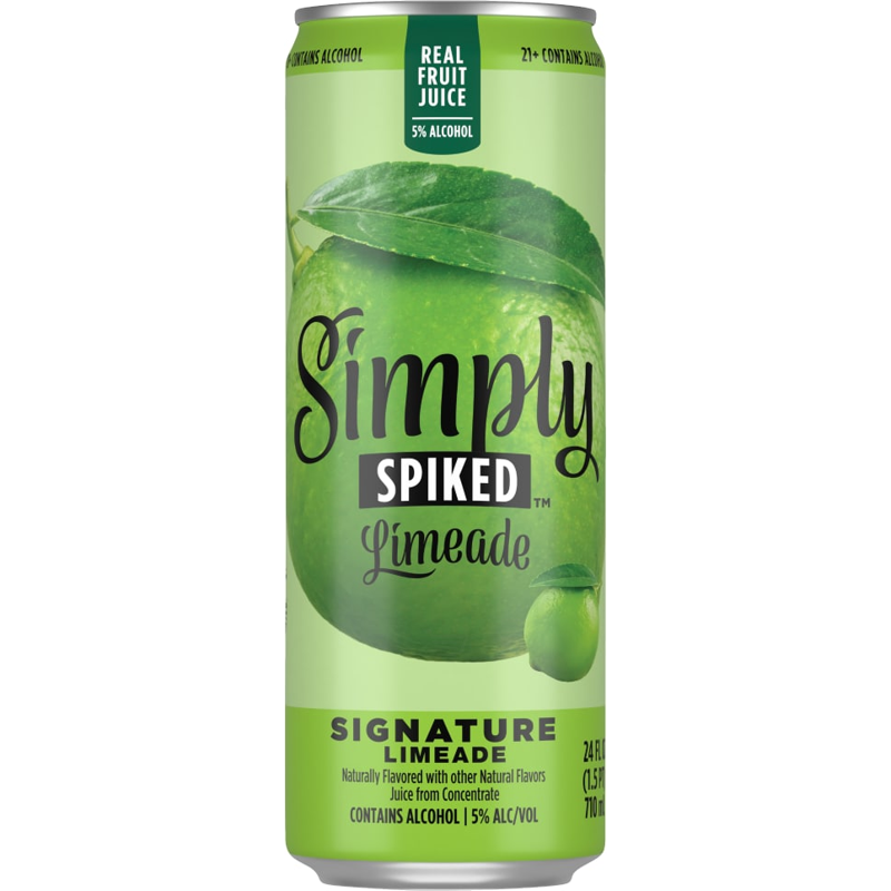 Simply Spiked Signature Limeade 24oz Can
