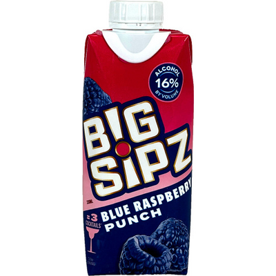Big Sipz Blue Raspberry Punch Malt Beverage