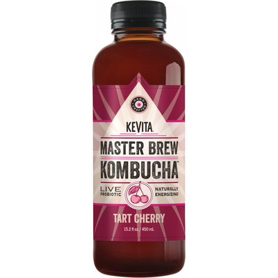 KeVita Organic Tart Cherry Master Brew Kombucha - 15.2oz Bottle
