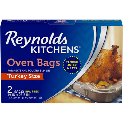 Reynolds Turkey Size Oven Bags 2x 23.5in Counts