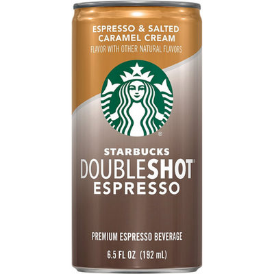 Starbucks Double Shot Premium Espresso Beverage 6.5 oz Can