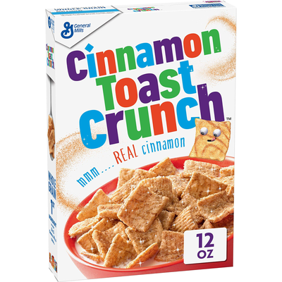 General Mills Cinnamon Toast Crunch Cereals 12oz Carton