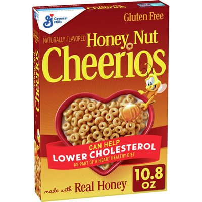 Honey Nut Cheerios 10.8oz Carton