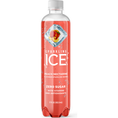 Sparkling Ice Peach Nectarine - with Antioxidants and Vitamins 17 oz Bottle