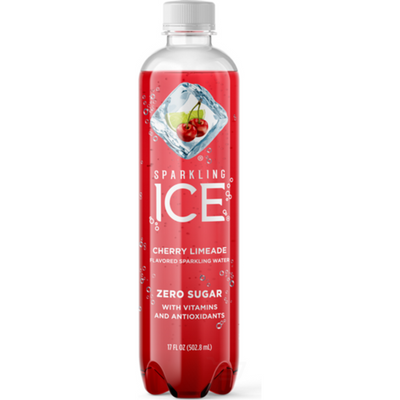Sparkling Ice Cherry Limeade - with Antioxidants and Vitamins 17 oz Bottle