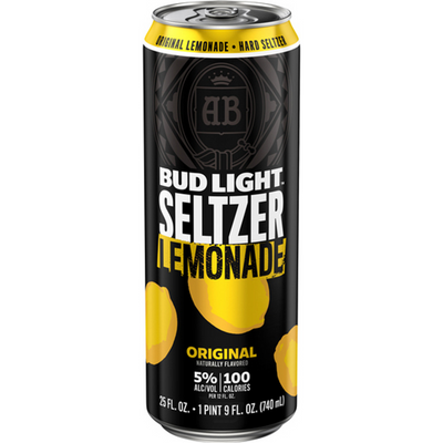 Bud Light Seltzer Original Lemonade 25oz Can
