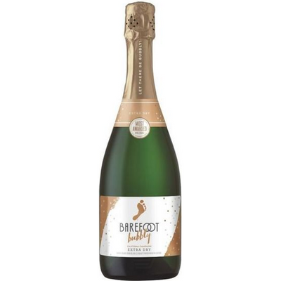 Barefoot Bubbly Extra Dry Champagne Blend Sparkling Wine 750mL