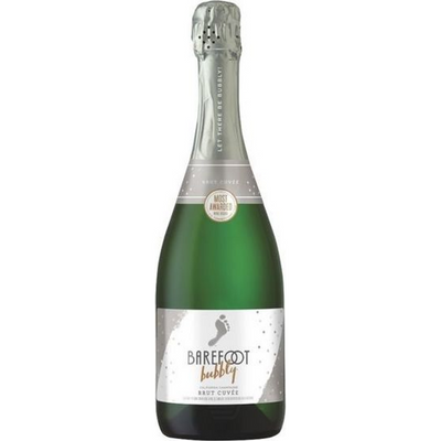 Barefoot Bubbly Brut Cuvee Champagne Blend Sparkling Wine 750mL