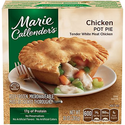 Marie Callender's Chicken Pot Pie 10oz Box
