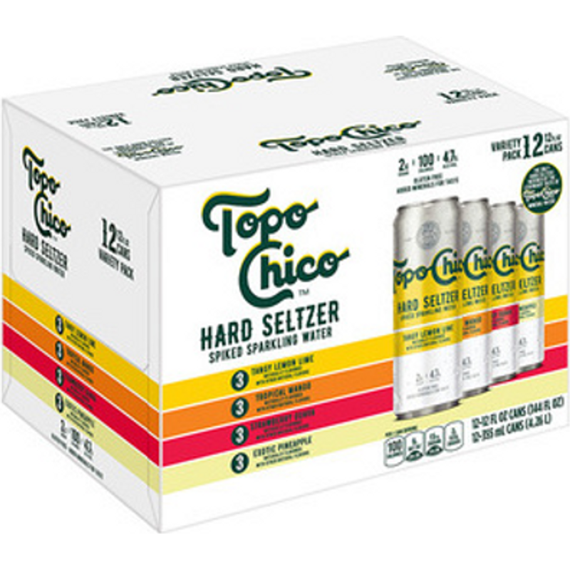 Tropic Variety Spiked Seltzer 24pk