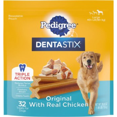 Pedigree Dentastix Large Original Dog Treats 755g Bag