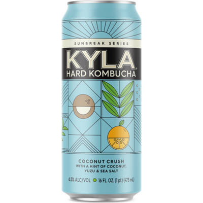 KYLA Hard Kombucha Coconut Crush 16oz Can