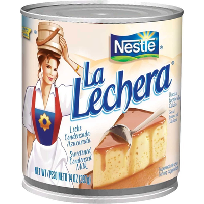 Nestle La Lechera Sweetened Condensed Milk 14oz Can