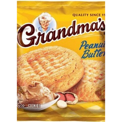 Grandma's Cookies Peanut Butter 3.03 oz Bag