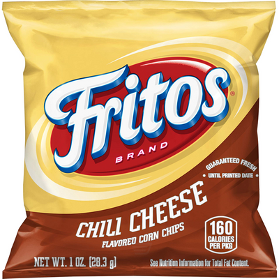 Fritos Flavored Corn Chips Chili Cheese 1 oz Bag