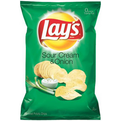 Lay's Potato Chips Sour Cream & Onion 1 oz Bag