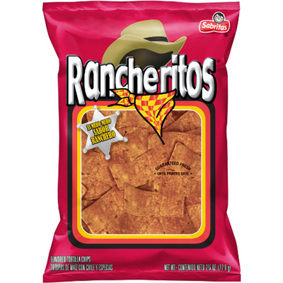 Sabritas Rancheritos Flavored Tortilla Chips 2.75 oz