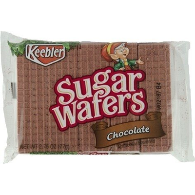 Sugar Wafers Chocolate 2oz Box