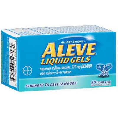 Aleve 20ct 220mg Liquid Gels