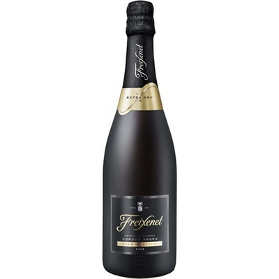 Freixenet Cordon Negro Extra Dry Champagne Blend Sparkling Wine 750mL