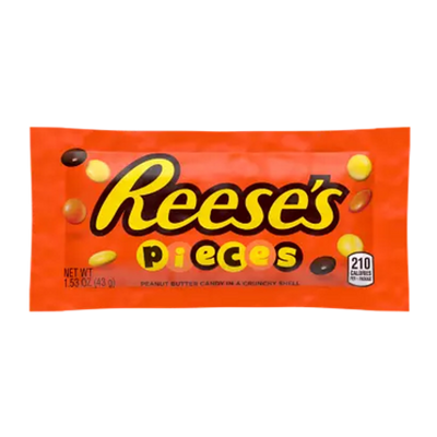 Reese's Pieces Peanut Butter Candy 1.53oz Count