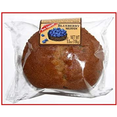Bon Appetit Blueberry Muffin 5.5oz Count
