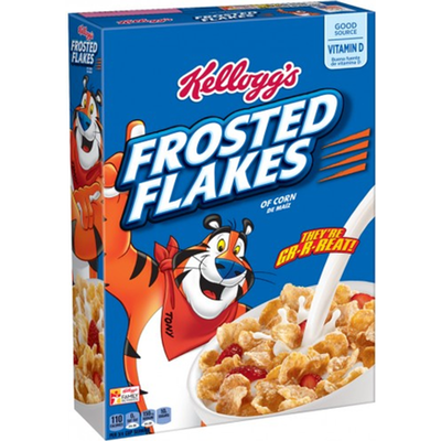 Kellogg's Frosted Flakes Cereal 13.5oz Box