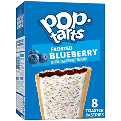 Pop Tarts Breakfast Toaster Pastries Frosted Blueberry 13.5oz Box