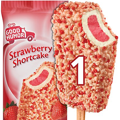Good Humor Strawberry Shortcake Ice Cream 4oz Bottle