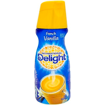 International Delight coffee creamer French vanilla 16oz Plastic Bottle