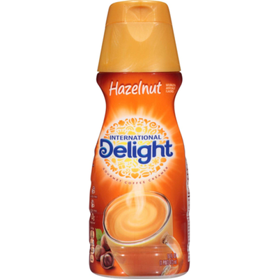 International Delight Hazelnut Coffee Creamer 16oz Container