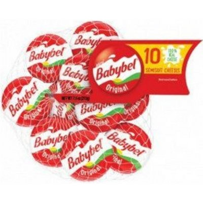 Laughing Cow Mini Babybel Cheeses 4.5oz Count