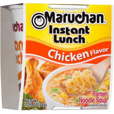 Maruchan Chicken Instant Lunch Ramen Noodle Soup 2.25oz