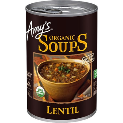 Amy's Soup Lentil 14oz Can