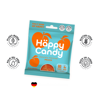 Häppy Candy Peach 1.8oz Bag