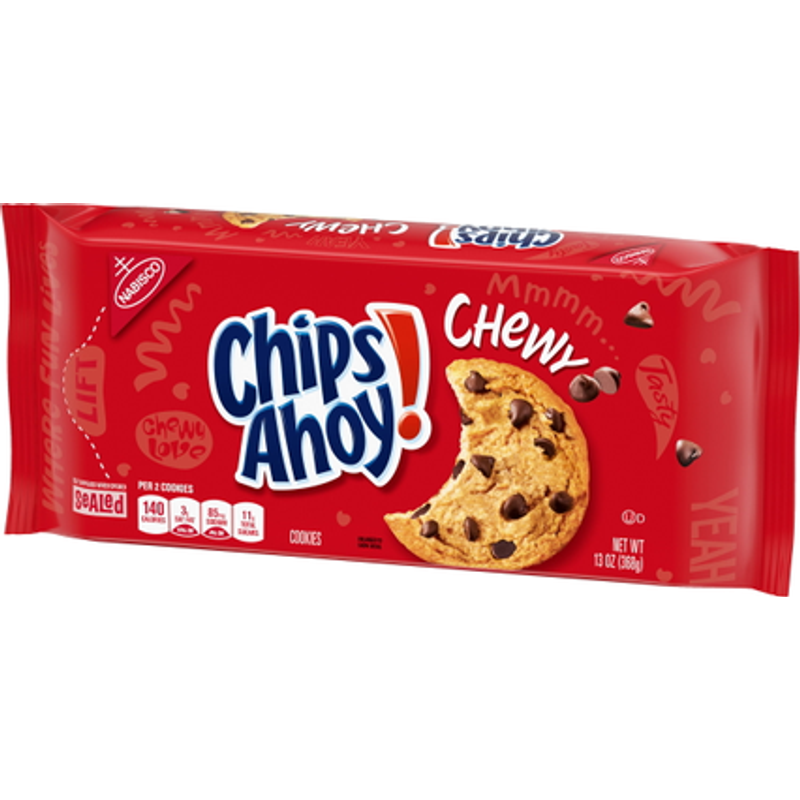 Chips Ahoy Chewy Cookies 13oz Container