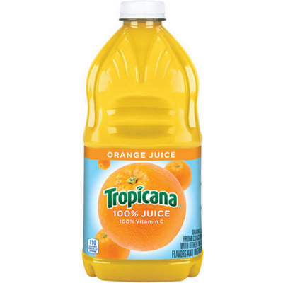 Tropicana 100% Orange Juice 52 oz Bottle