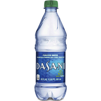 Dasani Purified Water 16.9 oz Bottle
