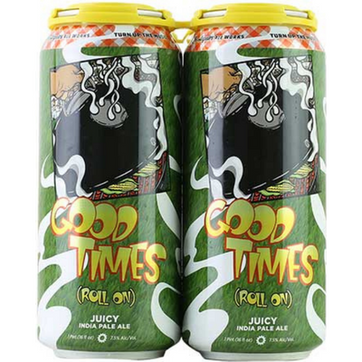 Los Angeles Good Times Roll On 4 Pack 16 oz Cans