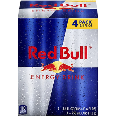 Red Bull Energy Drink 4 Pack 8.4 oz Cans
