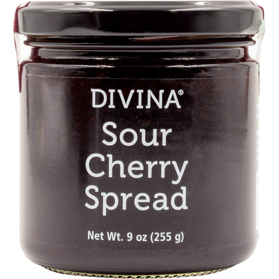Divina Sour Cherry Spread 9 oz