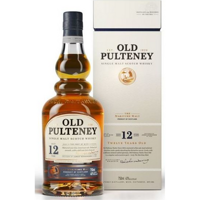 Old Pulteney 12 Years Old Single Malt Scotch 750ml Bottle