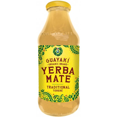 Guayaki Organic Yerba Mate Traditional Terere 16oz Bottle