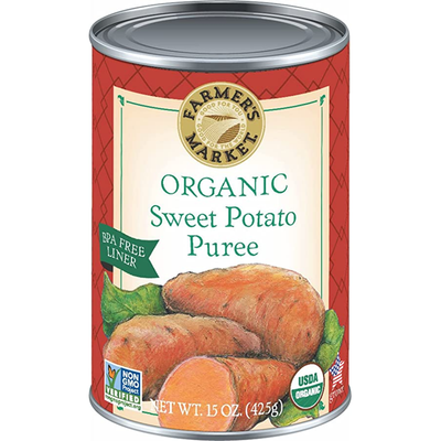 Farmer's Market Organic Sweet Potato Puree 15 oz