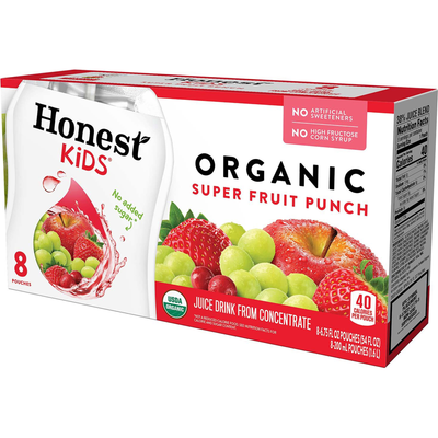 Honest Super Fruit Punch 6.75oz Box
