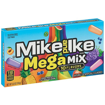 Just Born Mike and Ike Mega Mix Candy 5oz Box