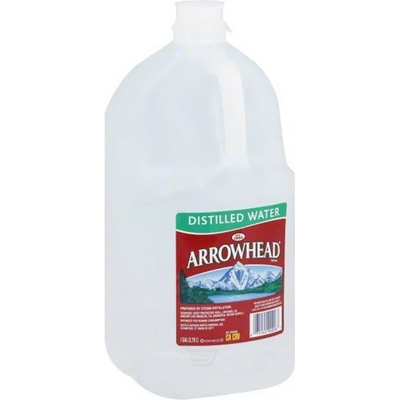 Arrowhead Distilled Water 1Gallon Count