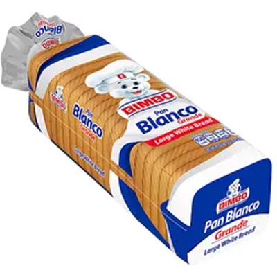 Bimbo Pan Blanco White Bread 24oz Bag